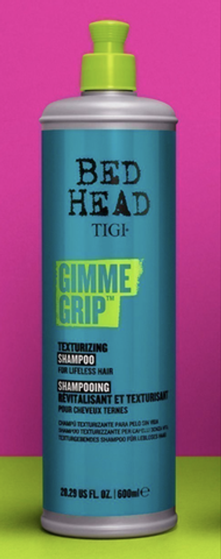 Tigi Bed Head Gimme Grip Текстурирующий шампунь 600 мл