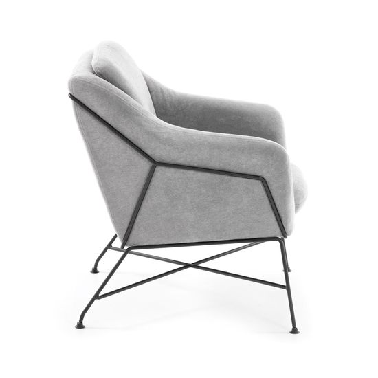 Кресло Brida светло-серое Испания Lа Forma