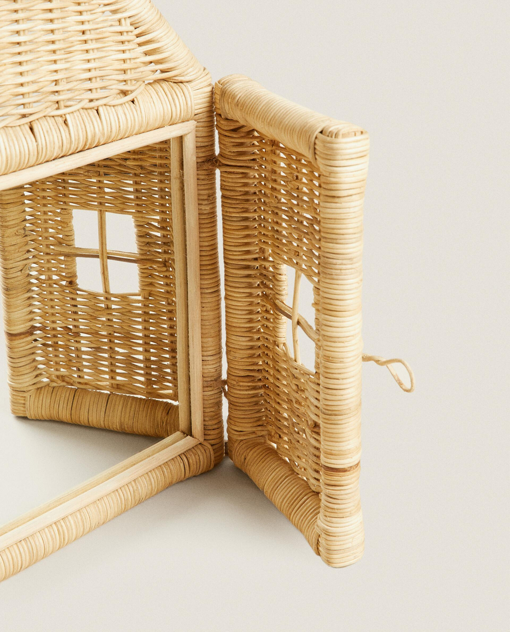 Зеркало Zara Home, 47х36х8 см, ротанг, 6693/106