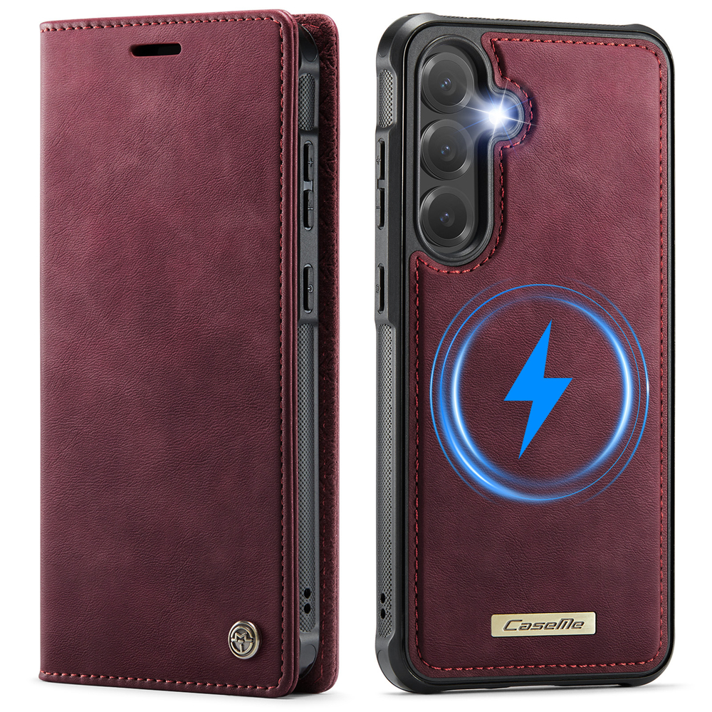 Чехол-кошелек CaseMe 2 in 1 MagSafe Samsung Galaxy S25+
