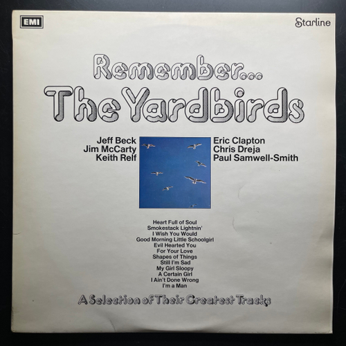 The Yardbirds ‎– Remember... The Yardbirds (Дания 1971г.)