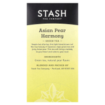 Stash Tea, зеленый чай, азиатская груша, 18 чайных пакетиков, 34 г (1,1 унции)