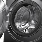 Узкая стиральная машина c инвертором и паром MAUNFELD MFWM127ISB02