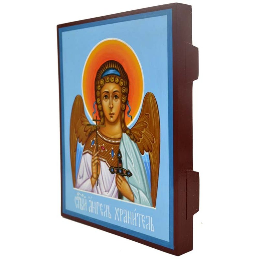 Ангел-Хранитель. Рукописная икона.