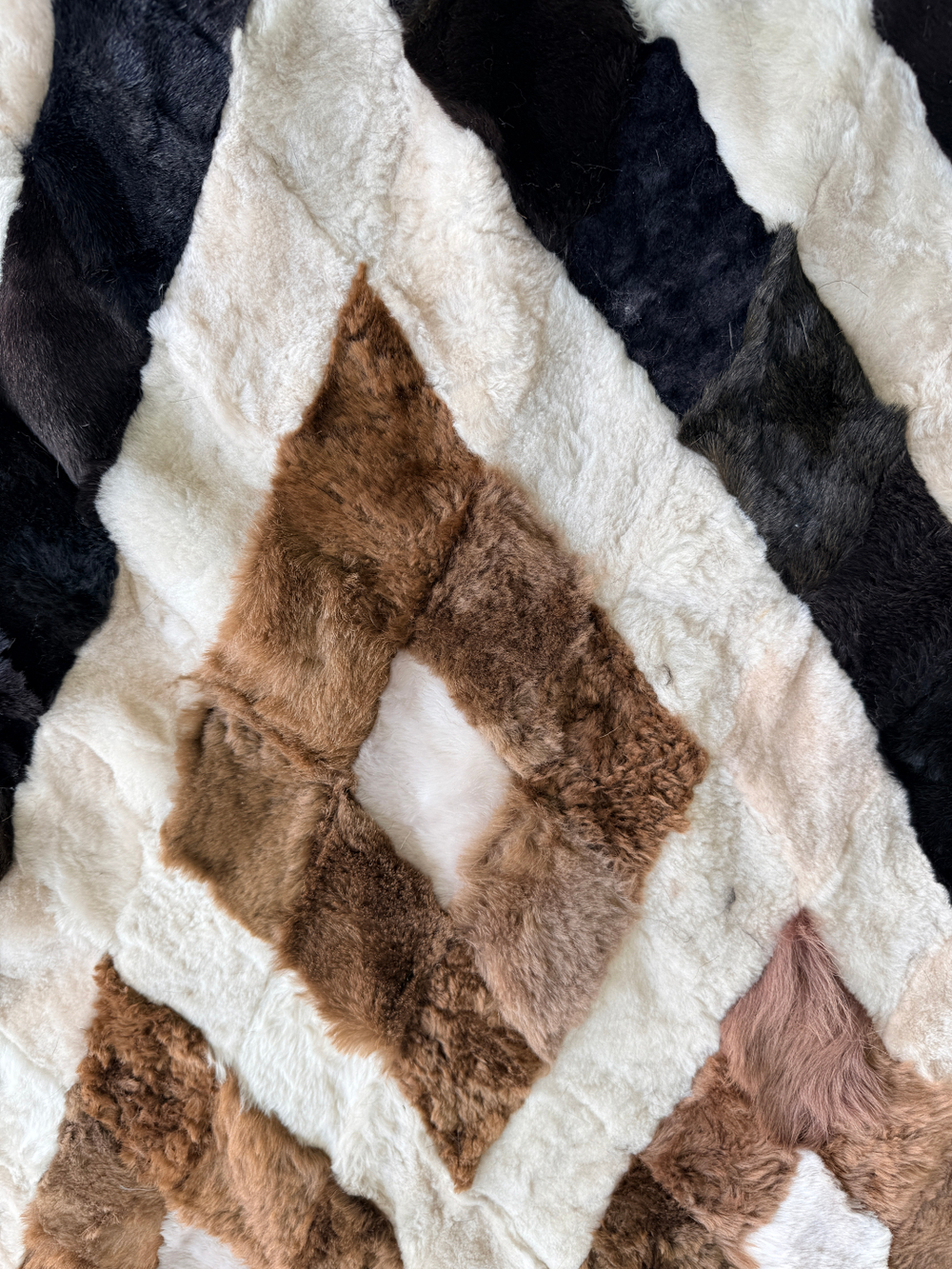 Меховой Коврик прикроватный накидка на кресло из овчины