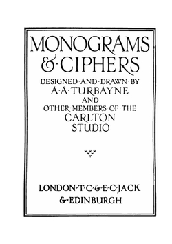 Monograms & ciphers | Albert Angus Turbayne