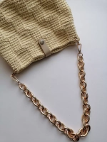 Алюминиевая крупная цепь 23*28 мм 60см