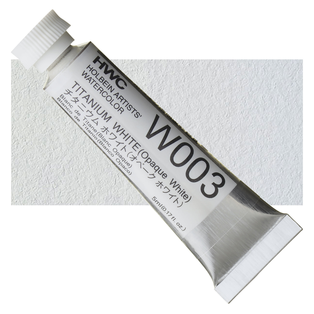 Акварель Holbein 5 мл. 003 [A] Titanium White