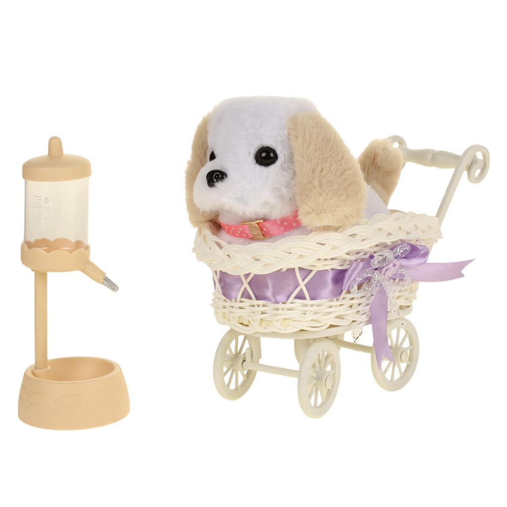 Набор "Зоомагазин" "Girl's club" с аксессуарами и коляской, собачка ходит, лает, виляет хвостиком, 4