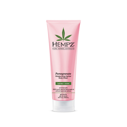 HEMPZ Гель для душа Гранат 250ml / Pomegranate Moisturizing Herbal Body Wash