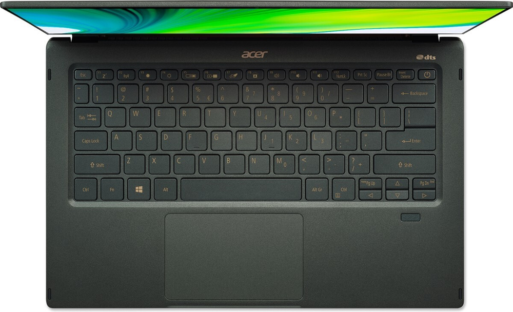 Ноутбук Acer Swift 5 SF514-55TA-71JH 14;(1920x1080)IPS/ i7-1165G7/ 16Гб/ 1Тб SSD/ Iris Xe Graphics/ Win10 Pro/ Зеленый NX.A6SER.006