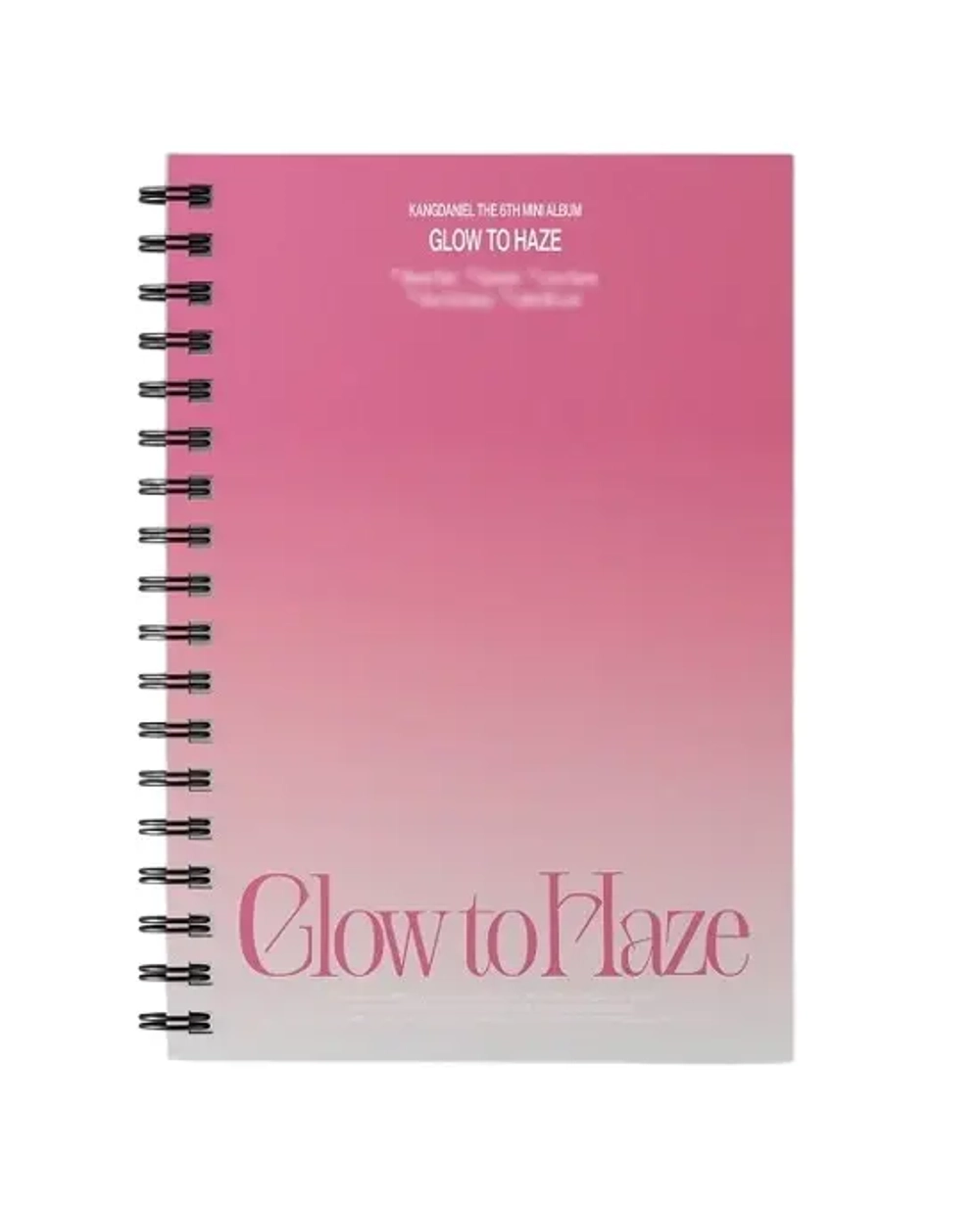 Альбом KANG DANIEL - Glow to Haze [Photobook ver.]
