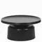 Кофейный стол Tuba Ø75х38 см, черный