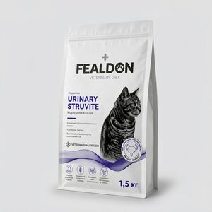 Сухой корм для кошек Fealdon URINARY STRUVITE