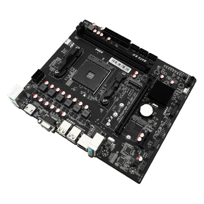 CBR A320M { Chipset A320, Socket AM4, 2*DDR4, mATX, VGA+HDMI, 1*PCIEx16, 1*PCIEx1,1*M.2(PCIe NVMe Gen3 x4 & SATA3), 4*SATA3, 2*USB2.0 + 2*USB3.0, LAN 1Gb}