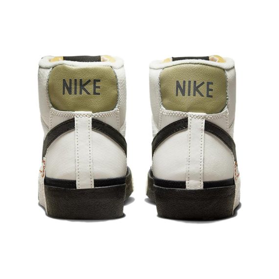 БЛЕЙЗЕР NIKE Кроссовки для скейтборда СРЕДНЕЙ длины Белый черный Мужской