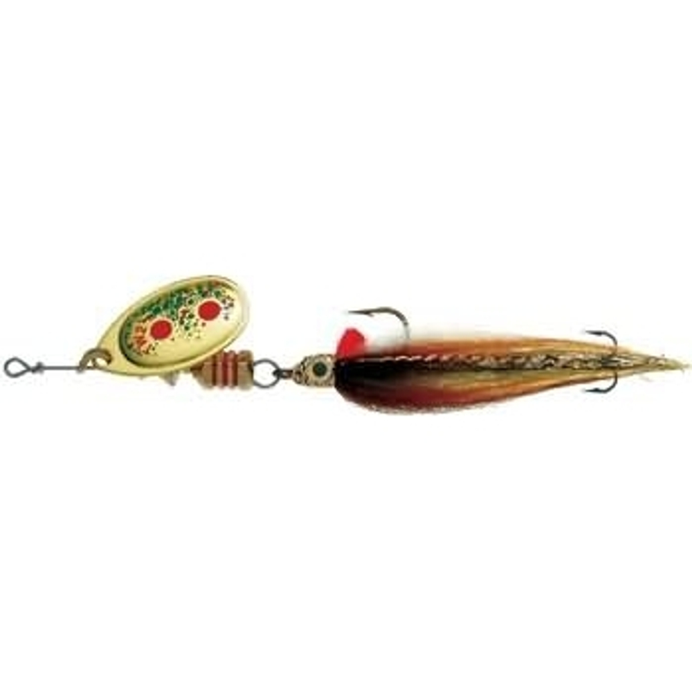 Блесна вращающаяся Mepps AGLIA TW STREAMER, 1, Gold (блистер)