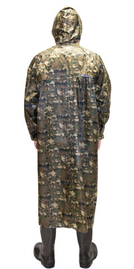 Плащ влагозащитный SIRIUS Стандарт (210 гр/м2) КМФ цифра