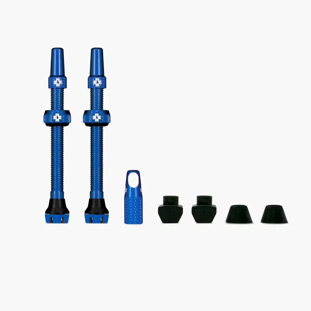 Ниппель бескамерный MUC-OFF Tubeless Valves V2 blue