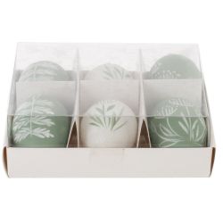 GAEM Набор из 6-ти изделий декоративных подвесных "Яйцо" (3,5*5,5), L15 W13 H5 см