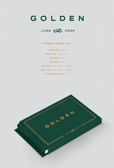 JUNGKOOK BTS - GOLDEN (Weverse Albums ver.)