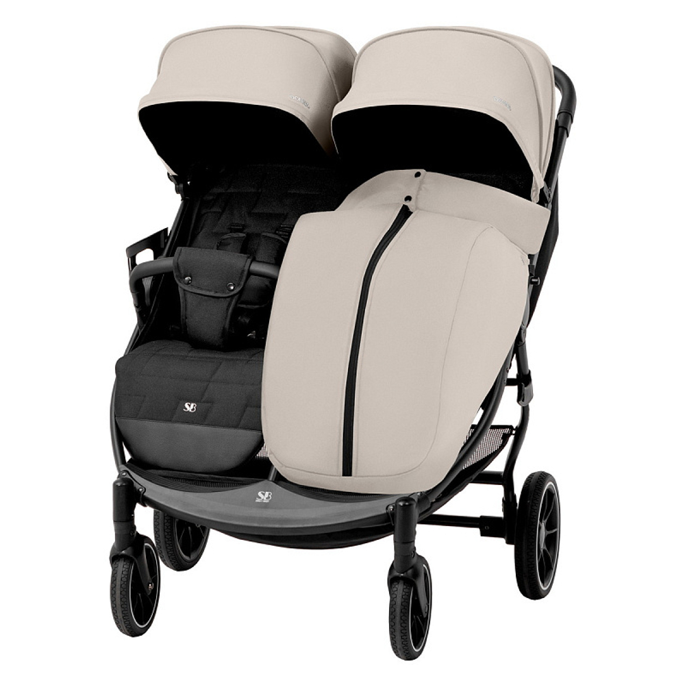 Детская прогулочная коляска для двойни Sweet Baby Donna Gray