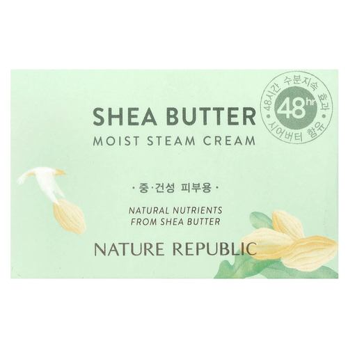Nature Republic, масло ши, увлажняющий паровой крем, 100 мл (3,38 жидк. унции)