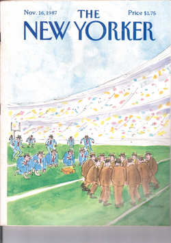 Журнал The New Yorker 16-11-1987
