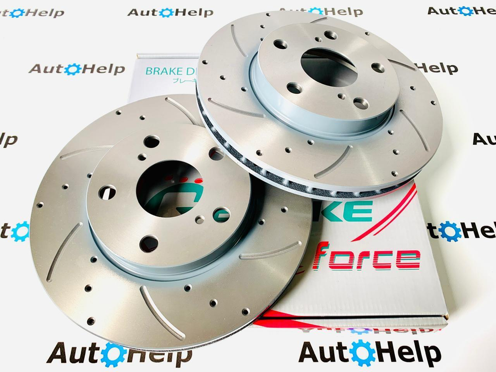Диск тормозной перфорированный G-Brake GFR-02451R передний правый 275mm