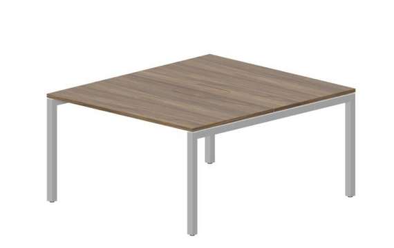 Составной стол Polo на 2 рабочих места 1380х1566х750мм (меламиновые аутлеты)