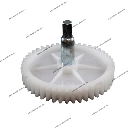 Шестерня для мясорубок Vitek, Scarlett с металлическим валом D-83мм, 46 зубов прямые