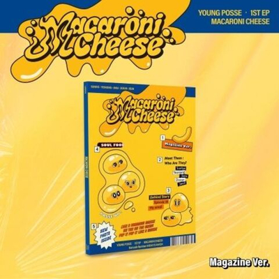 Альбом YOUNG POSSE - MACARONI CHEESE EP Album MAGAZINE Version