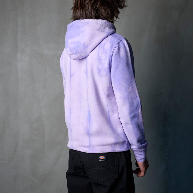 Толстовка мужская HUF Relax Tiedye артикул:PF00345-VIOLT - купить в магазине Дайс