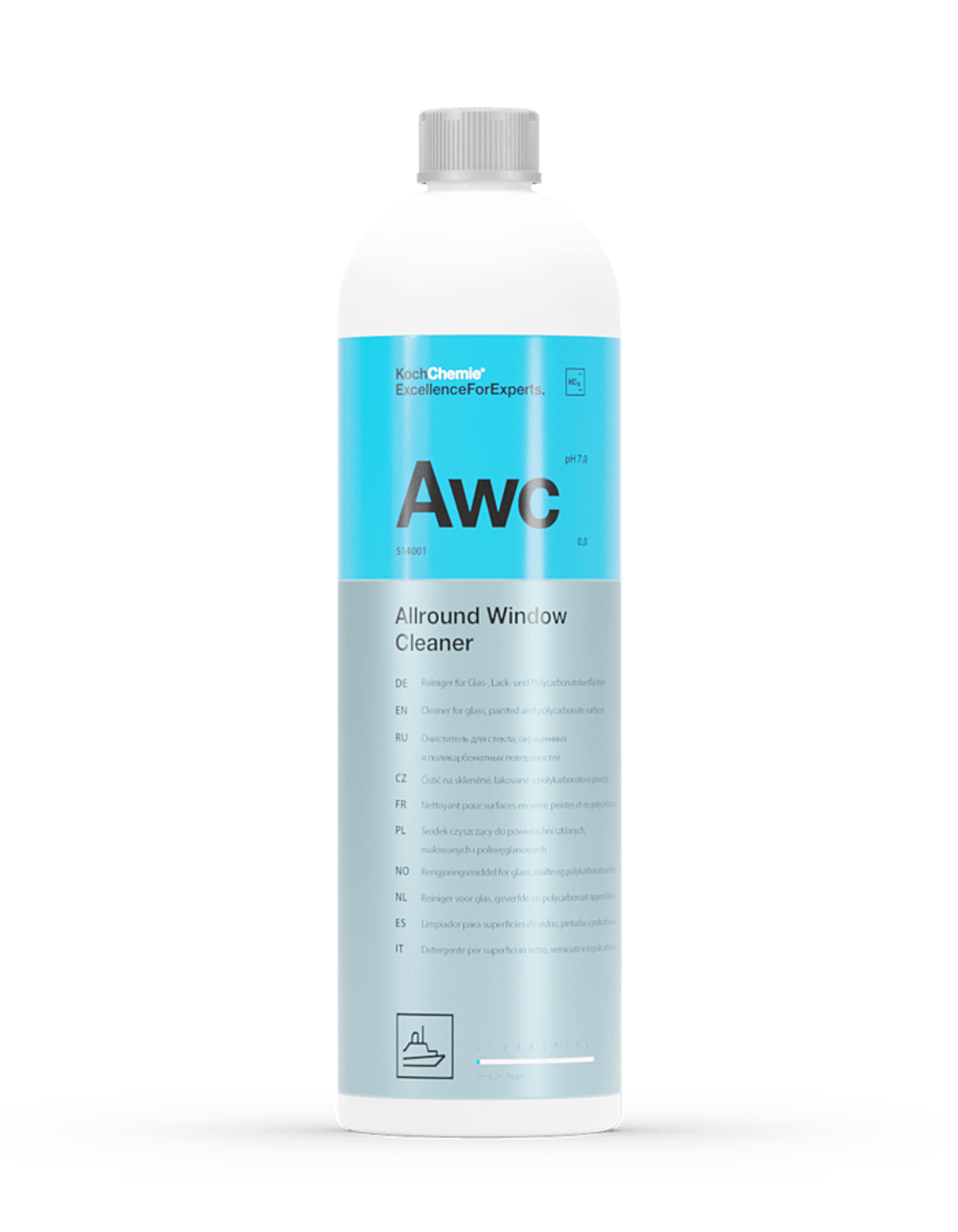 KochChemie Allround Window Cleaner - Очиститель для стекла, окрашенных и поликарбонатных поверхн-ей
