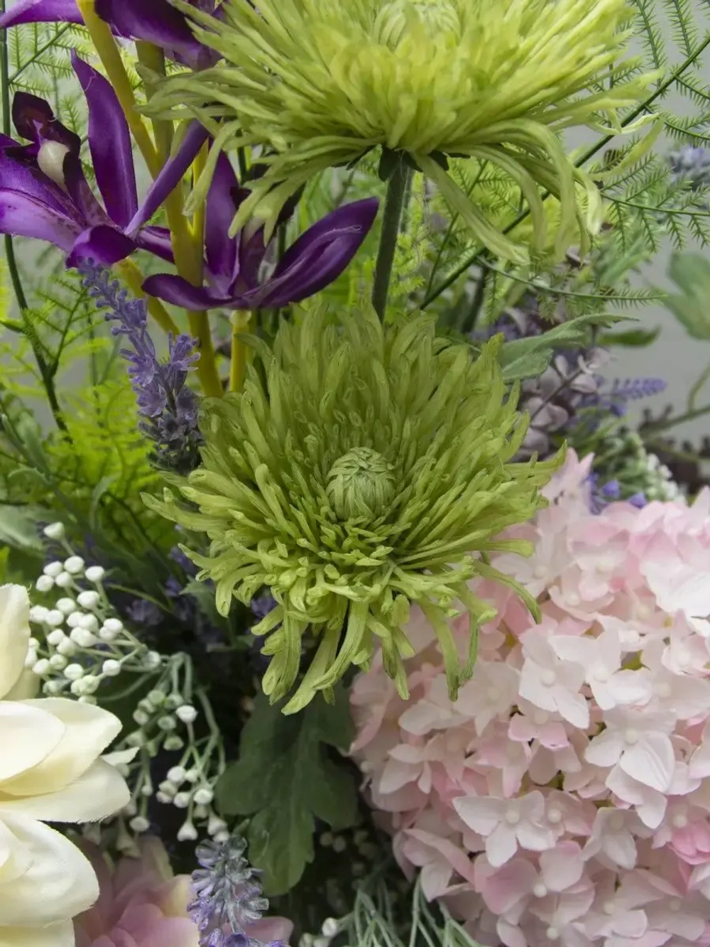 Композиция в напольной вазе "Орхидея"