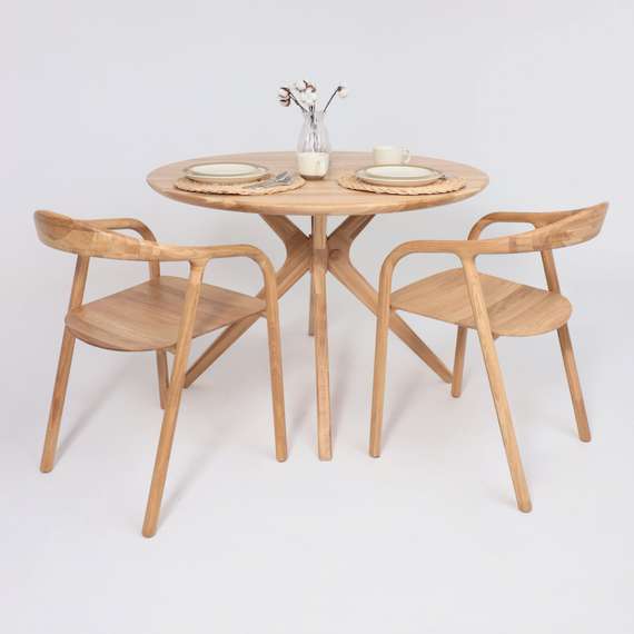 Стул Esse из массива дуба, светлый