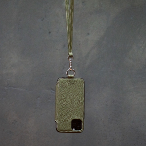 Чехол Marcel для iPhone 11 Pro из натуральной кожи теленка, зеленого цвета