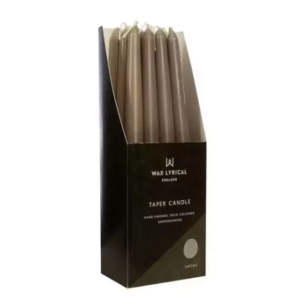 Wax Lyrical - Свеча дымчатый конус 25см, без запаха - 1 шт. / артикул   U1103  / GTIN 5015802228489