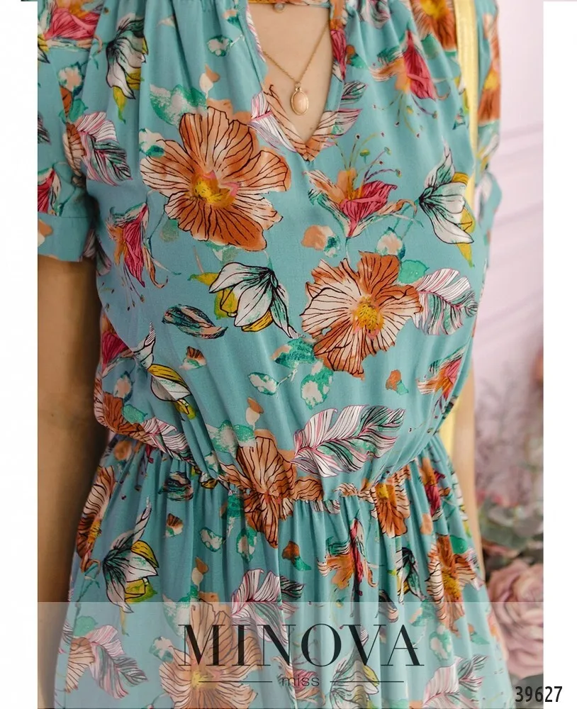 Платье 2004-мятный Minova