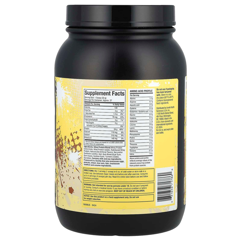 MuscleTech, Nitro Tech® Whey Gold, банановый крем, 907 г (2 фунта)