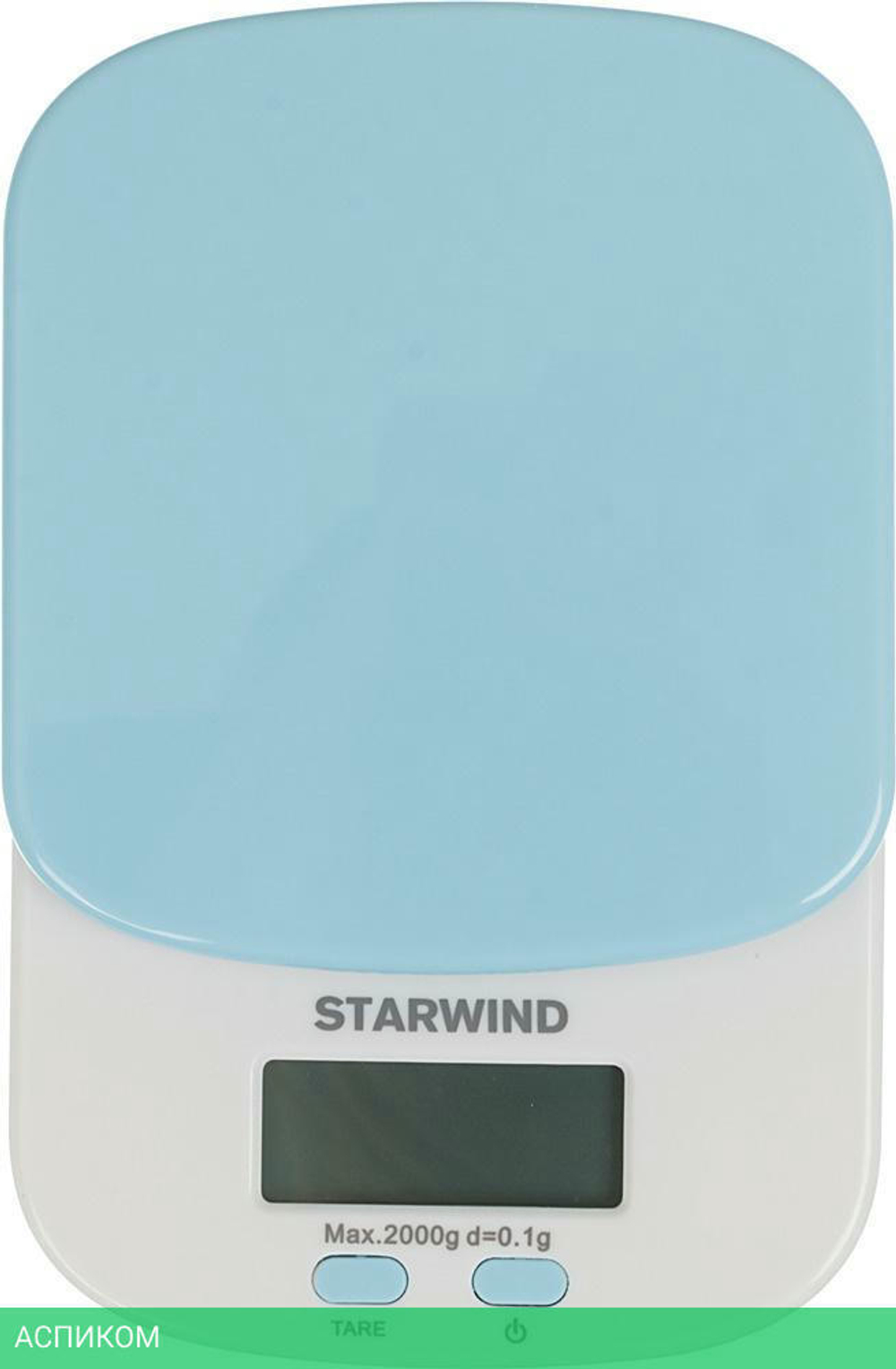 Кухонные весы Starwind SSK2156 голубой