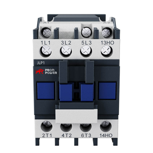 Контактор JLP1-D12-01-BD (DC24), 12A, 3 полюса, доп контакт 1НЗ, напряжение катушки 24VDC