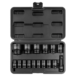Набор головок ударных глубоких 16пр. 1/2"12pt Sigmatool-4177-5MPB