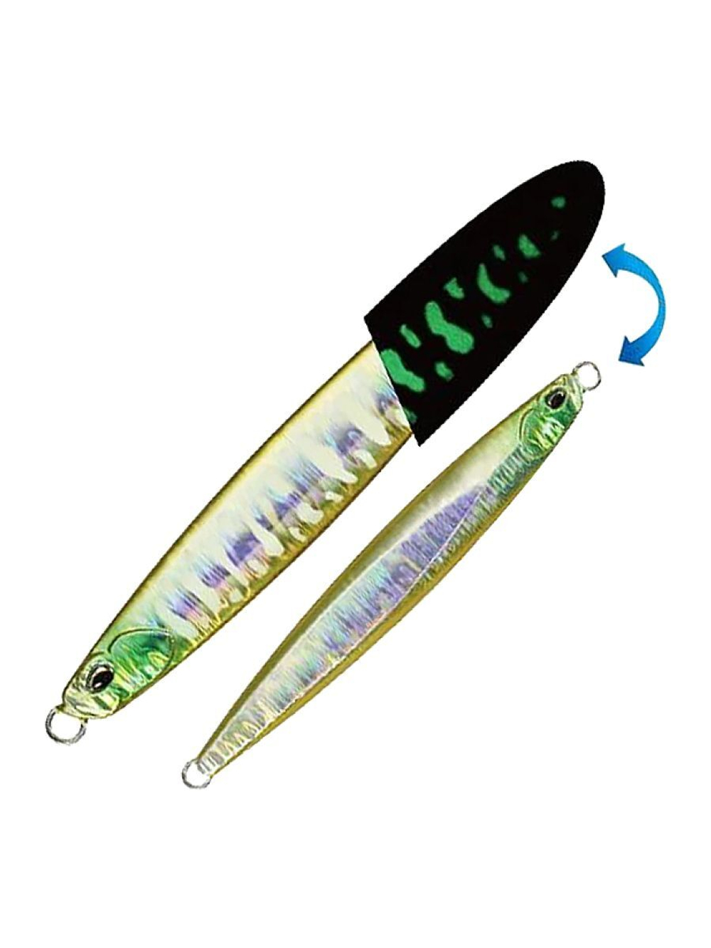 Блесна пилькер DUO Drag Metal Force Semi-Long, 185 г, PPA0510 Squid Glow