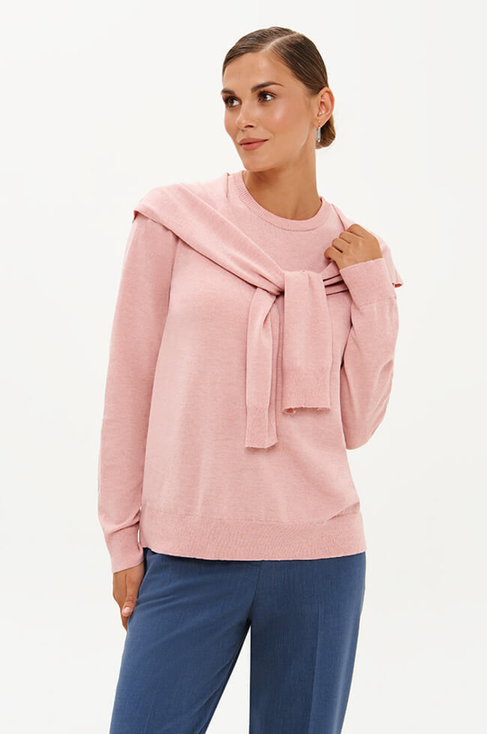 23376 Джемпер женский (розовый)