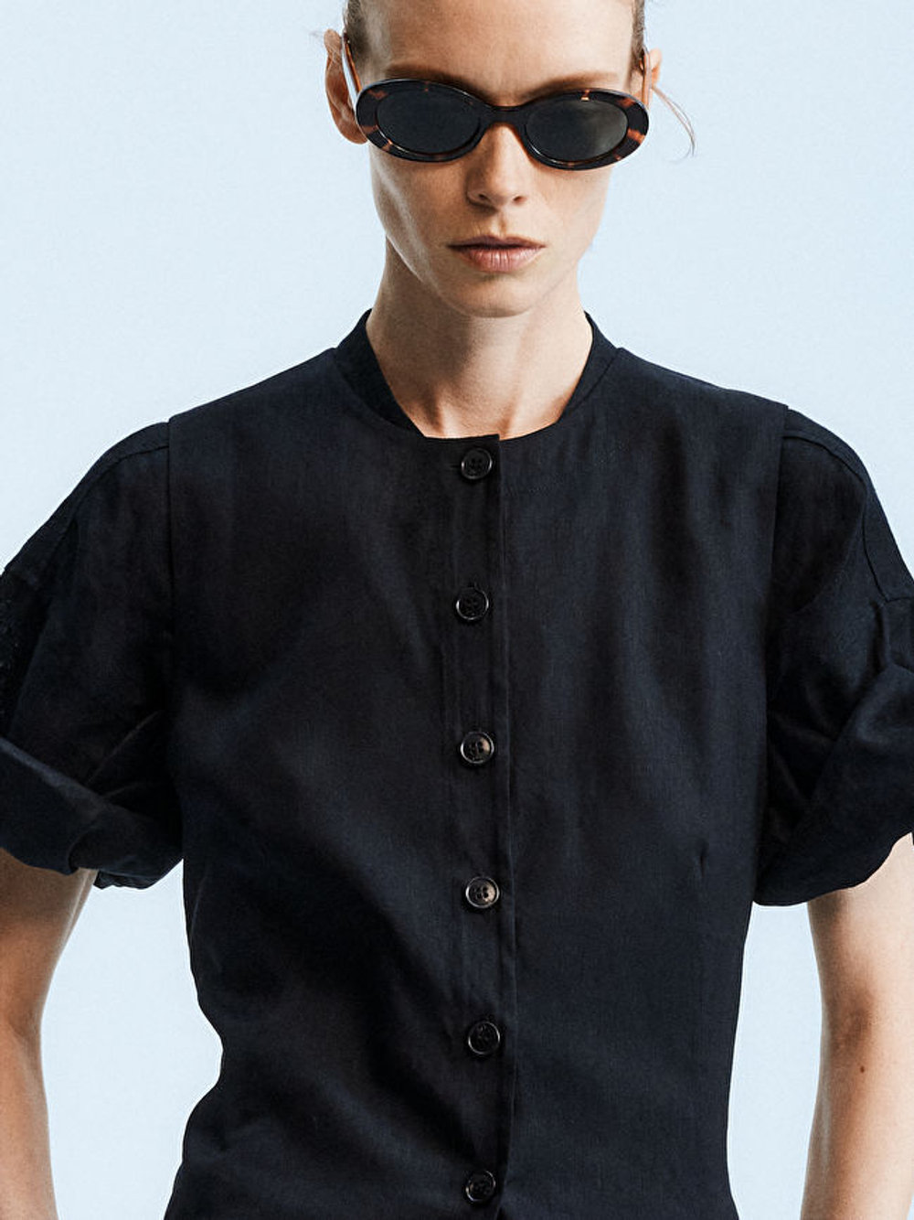 ARKET СОЛНЦЕЗАЩИТНЫЕ ОЧКИ KOMONO Ana, ЧЕРЕПАХОВЫЙ