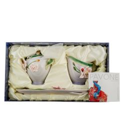 FM-37/ 2 Набор сахарница и молочник «Орхидея» (Pavone)