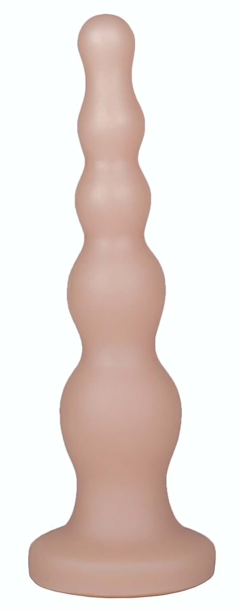 Телесная анальная ёлочка - 17,5 см. (Цвет: телесный)