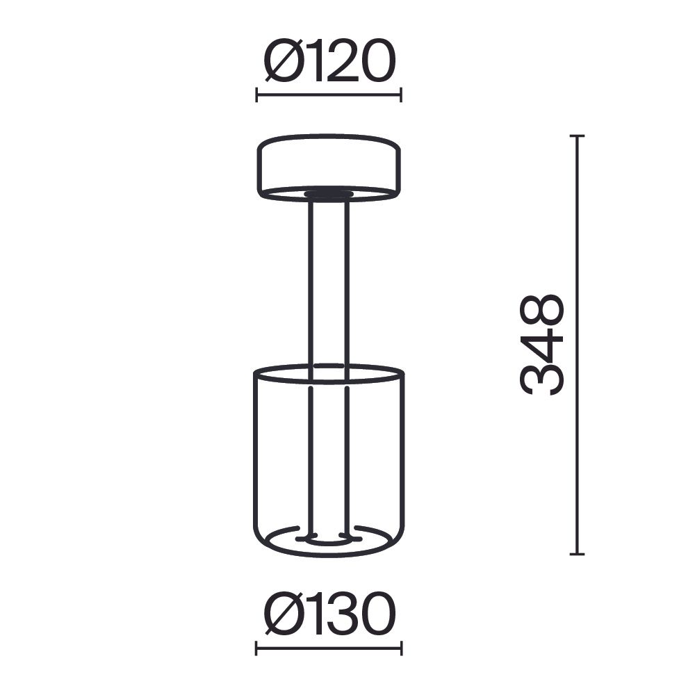 Аккумуляторный светильник Maytoni MOD229TL-L3G3K1