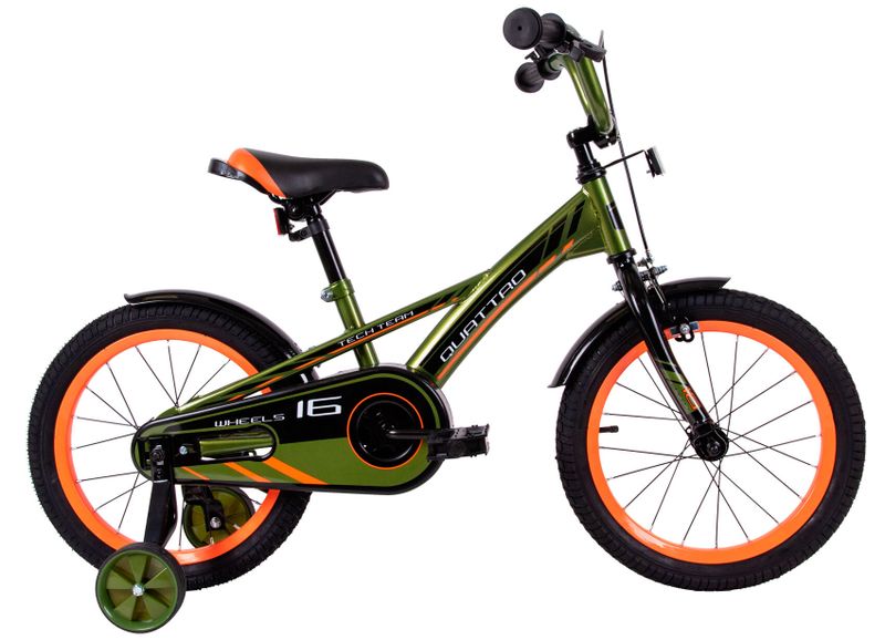 Велосипед Tech Team Quattro 18 для ребенка 4-7 лет